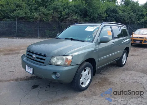 2006 Toyota Highlander Limited V6 from USA, damaged, VIN JTEEP21A560156379
